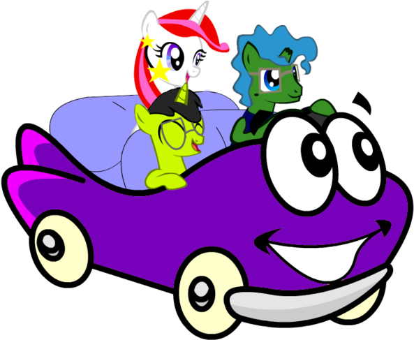 Comic, Robin0928 And Starlight Drive Putt-putt By Comicsanspony - Miniature Golf (600x489)