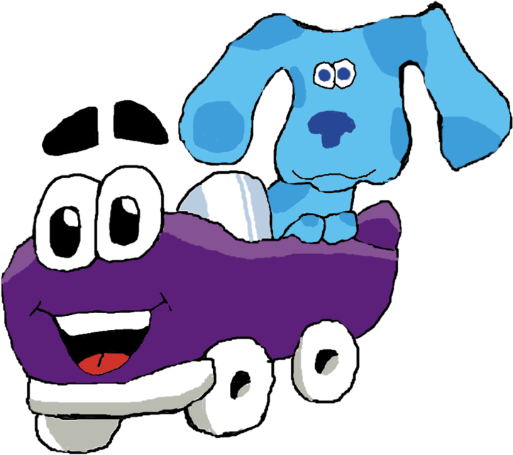 Putt-putt And Blue By Universalqueen - Blue (833x959)