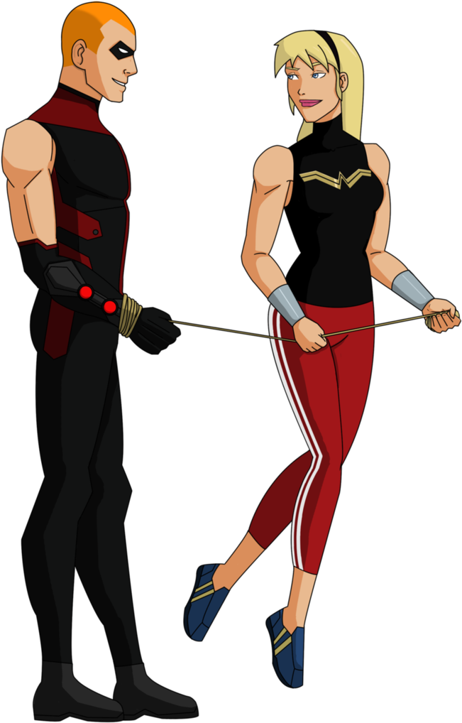 Yj-wonder Girl Arsenal By Bountydbz - Wonder Girl Dc Young Justice (753x1062)