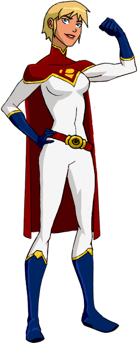 Todsen19's Power Girl By Kyomusha - Power Girl Young Justice (400x800)