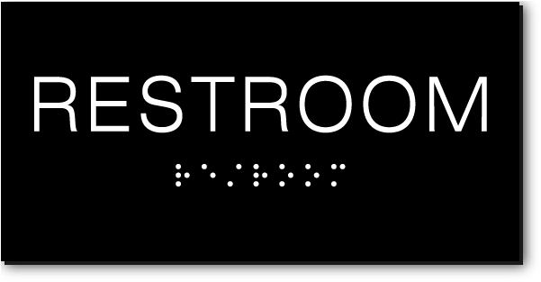 Restroom Sign - Parallel (600x600)