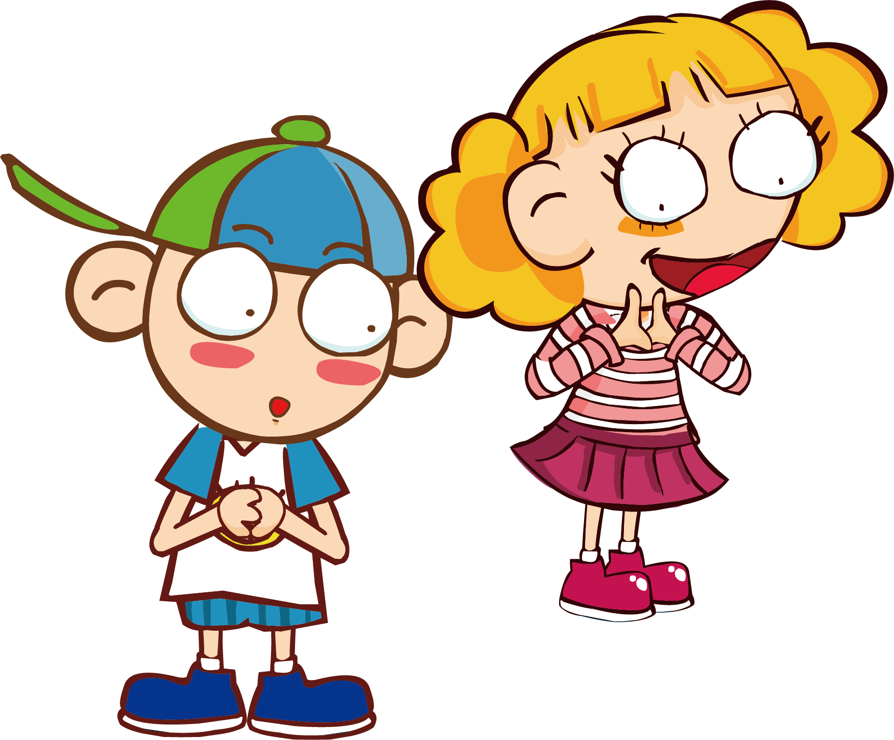 Child Surprise Computer File - Surprised Children Clipart (1791x1483)