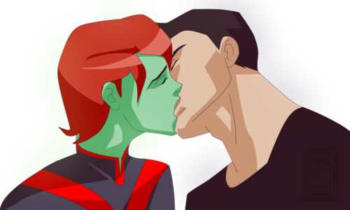 Young Justice Images Supermartian - Young Justice Silkie Deviantart (500x300)