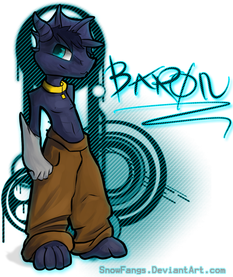 Baron By Snow-fangs - Cartoon (816x979)