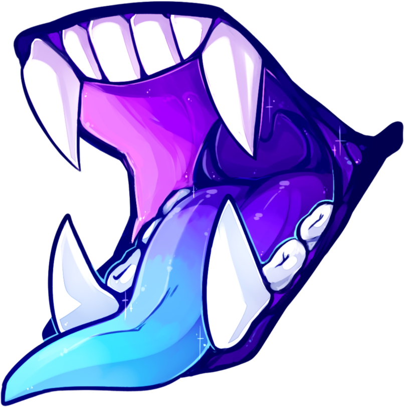 Teeth Sticker By Missfemke - May 31 (894x894)