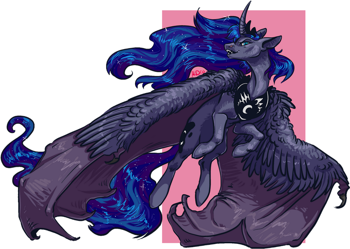 Gonedreamer, Bat Pony, Bat Pony Alicorn, Bat Wings, - Dragon (1280x853)
