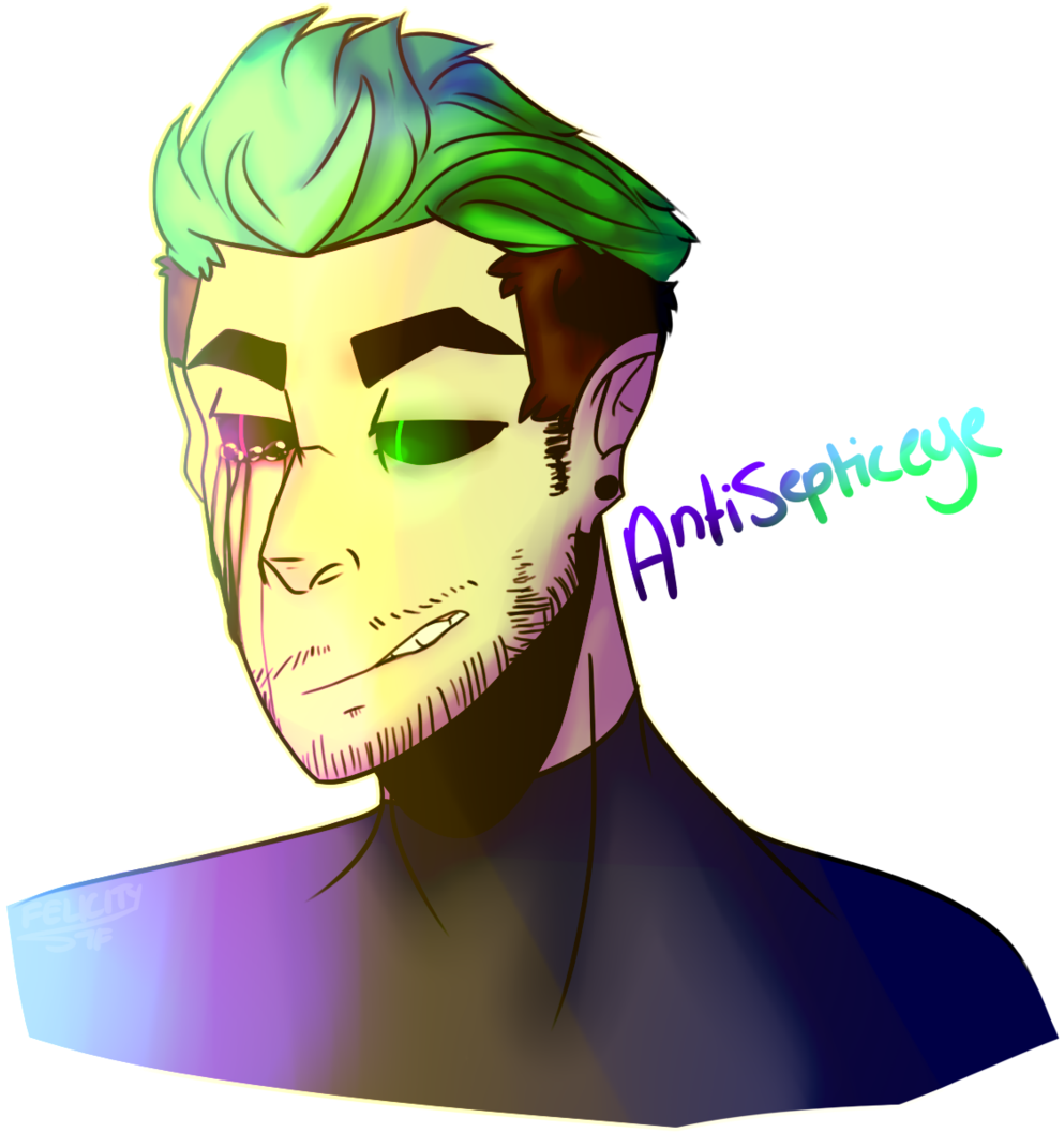 Ffffnafff 12 0 Antisepticeye Fanart - Digital Art (1024x1137)