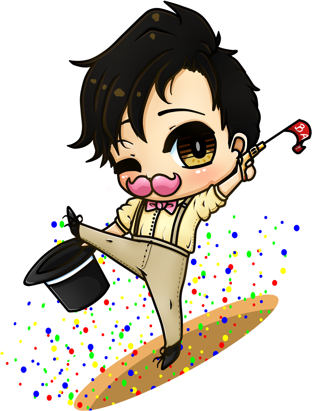 “ Wilford Warfstache Everyone Just Got Done With The - Art (1280x1707)