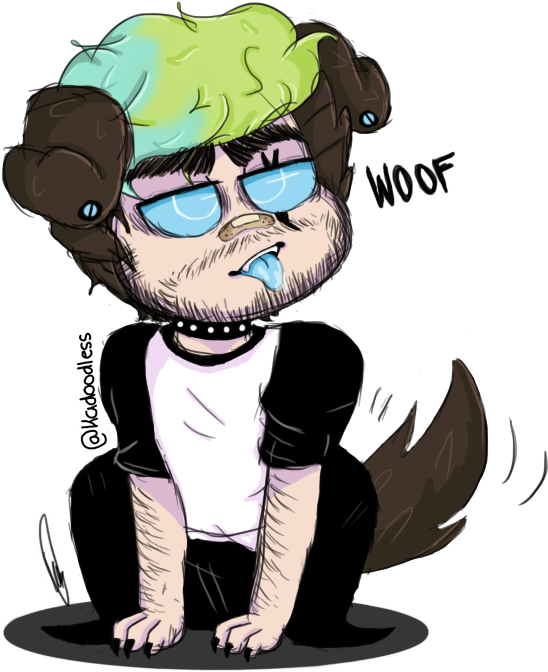 Jackson Pup By Kadoodless On Deviantart - Cartoon (586x685)