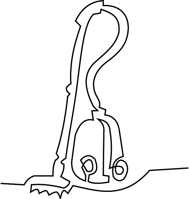 Vacuum Cleaner, House, Clipart - Retro Vacuum Cleaner Clipart Black And White (610x640)