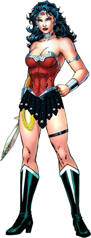 Wonder Woman New 52 Dcnu Redesign By Madfacedkid - Wonder Woman New 52 Png (400x807)