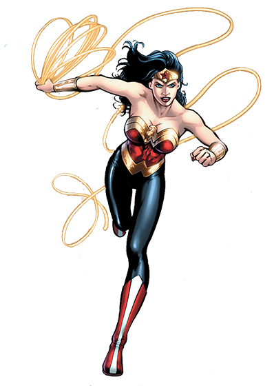 Wonder Woman New 52 Png (400x607)