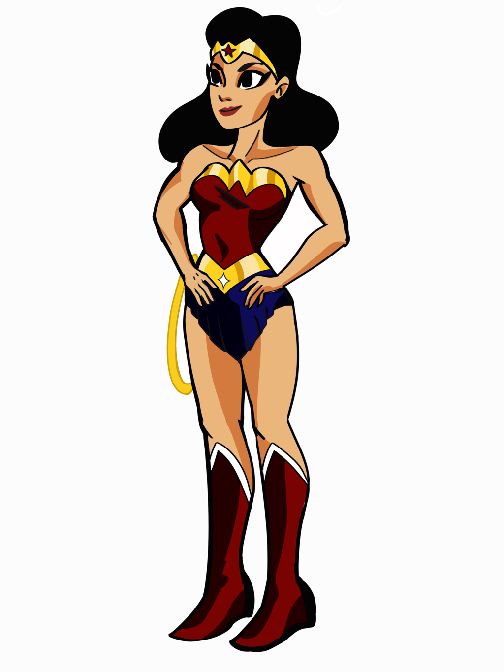 Wonderwoman Sticker By Sarcastichero37 - Wonder Woman (1024x1365)
