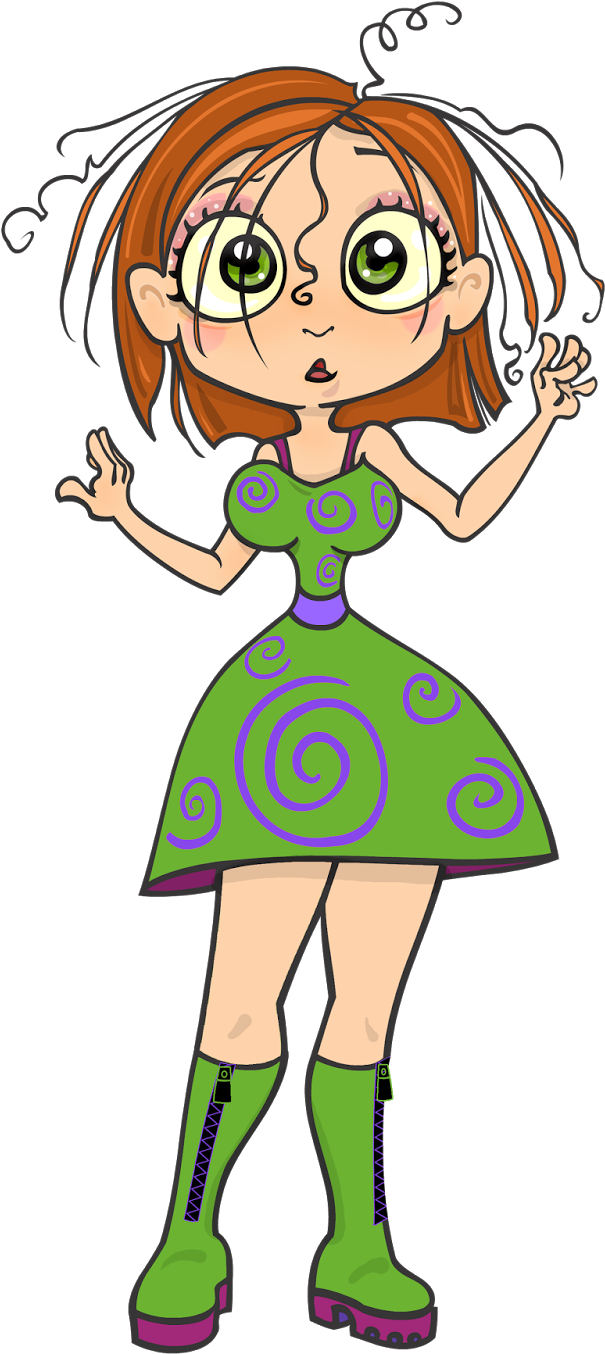 Girly Thing Doc In A Bag - Cartoon (1345x1600)