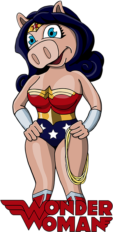 The Muppets As Justice League Characters - Cartoon (650x867)