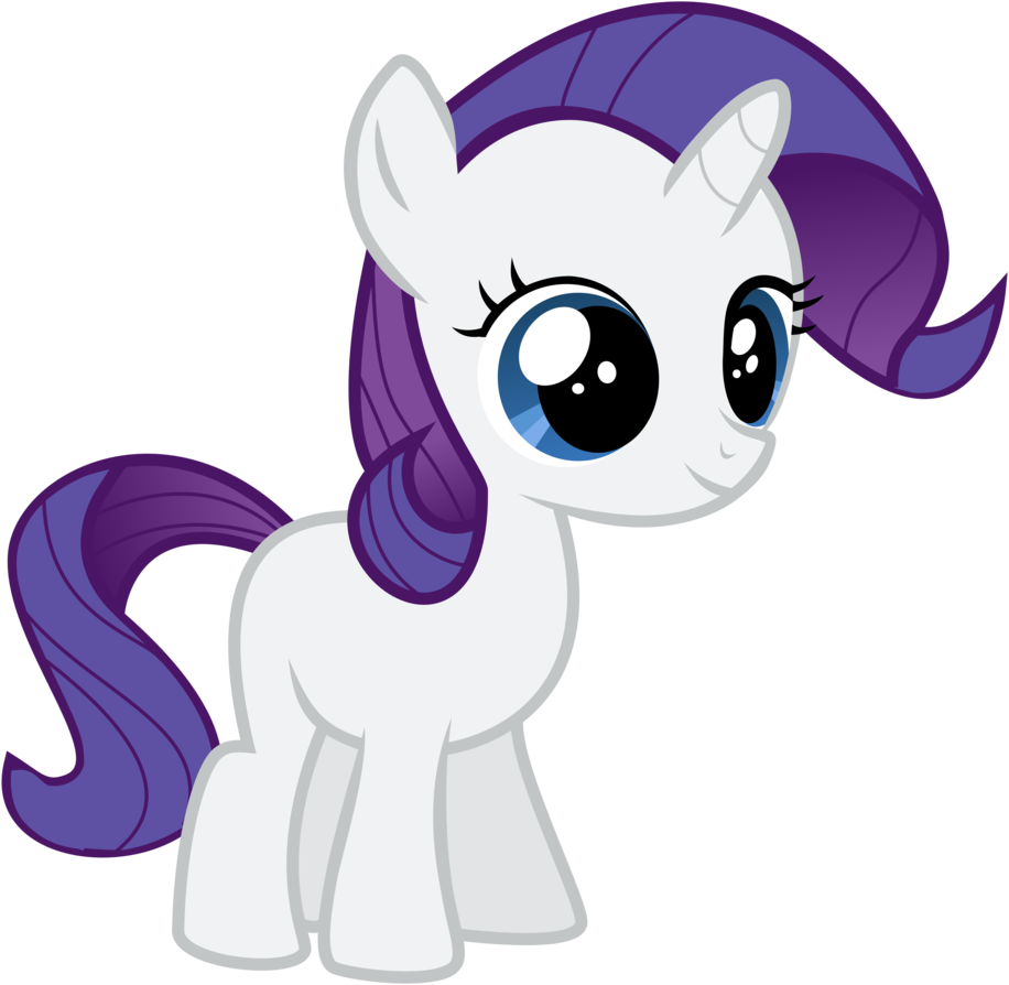 My Little Pony The Movie 2017 Western Animation Tv - Mlp Fim Rarity As A Filly (1024x981)