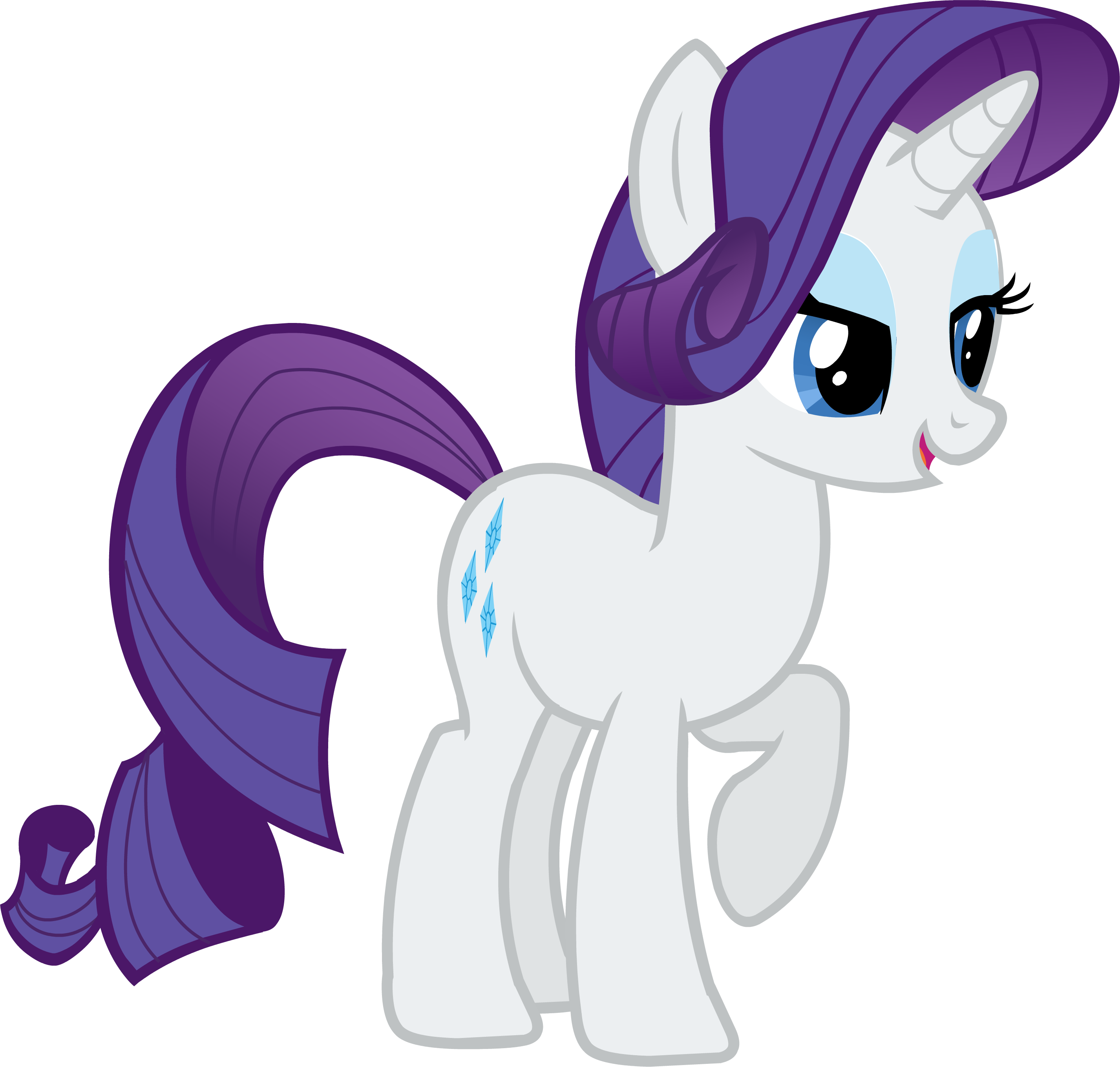 Rarity - Pony Friendship Is Magic Rarity (2853x2719)
