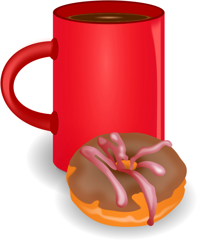 El Día Después - Coffee And Donuts Png (2000x2381)