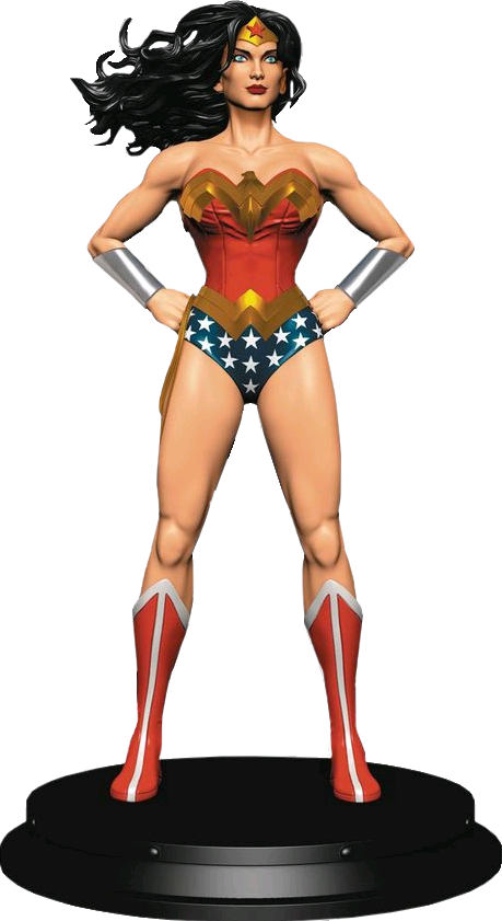 Wonder - Wonder Woman - Classic Wonder Woman Paperweight Statue (459x841)