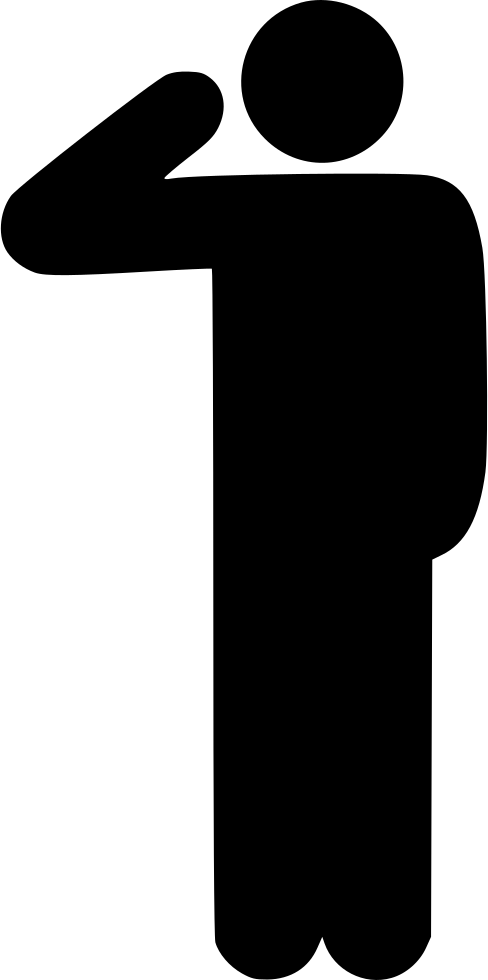 Salute Comments - Salute Icon (488x980)