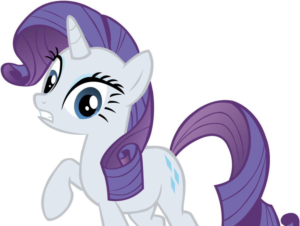 Mlp Rarity Vector By Goldfisk - Little Pony Friendship Is Magic (979x816)