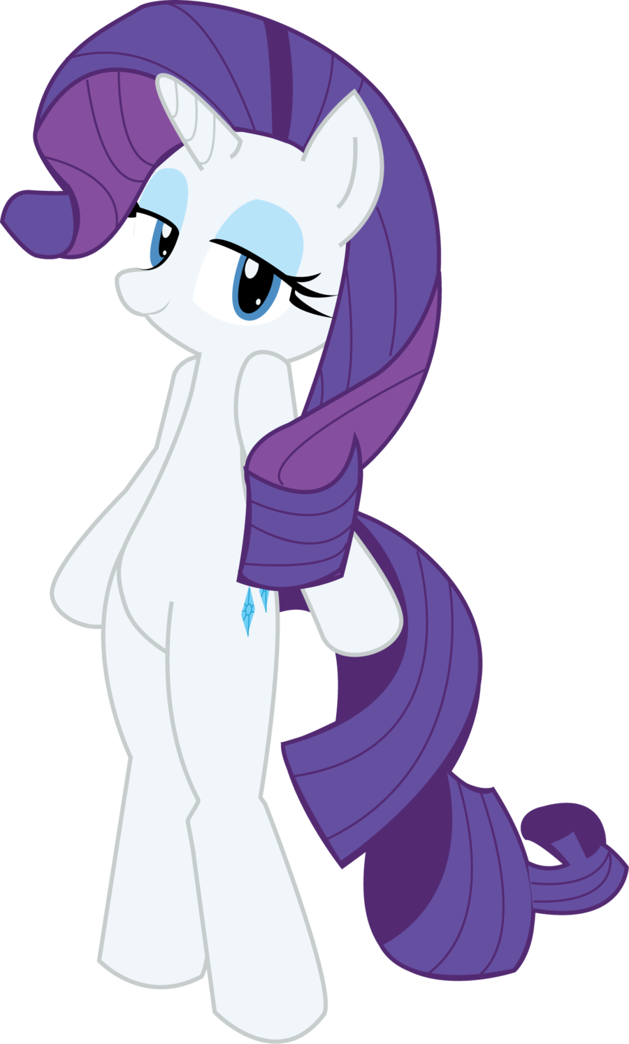 Mlp Fim Fabulous Rarity By Hoodie Stalker - Mlp Rarity Dancing (900x1493)