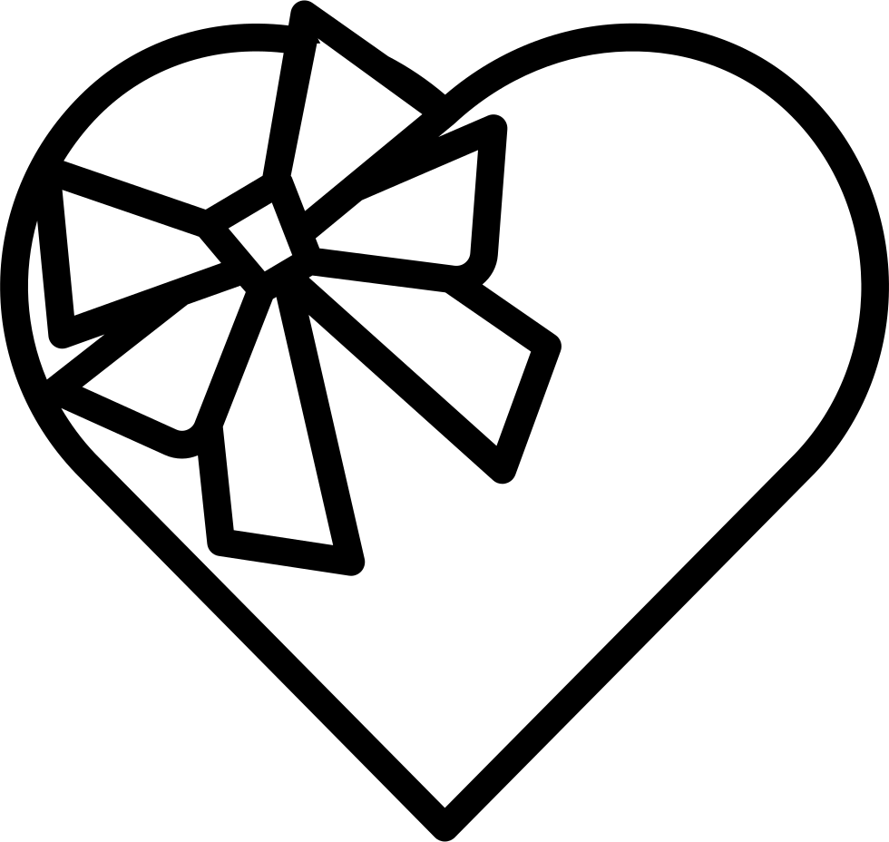 Chocolate Heart Shape Box Comments - Drawing Chocolate Heart Shape (980x928)