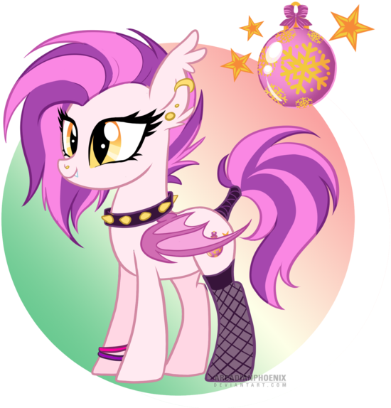 Arcadianphoenix, Bat Pony, Choker, Clothes, Cute, Cutie - Mlp Stolen Art (600x590)