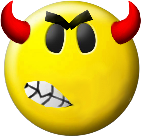 Super Mad Face - Smiley (528x526)
