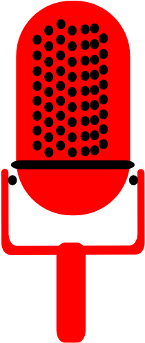 Microphone Clipart Mic - Red Microphone Clip Art (600x600)