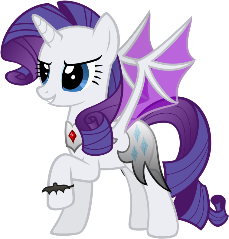 My Little Pony Rarity Bat (900x810)