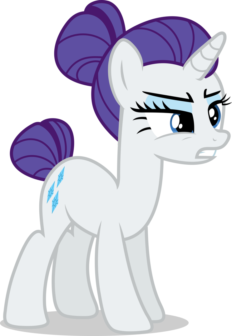 Mlp Fim Rarity Vector By Luckreza8 - Fake It Til You Make It Fluttershy (743x1075)