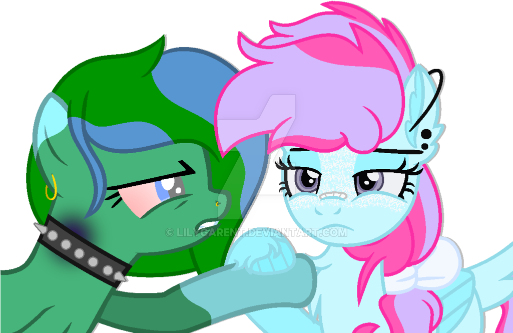 Lilygarent, Choker, Obtrusive Watermark, Oc, Oc - Cartoon (1024x702)