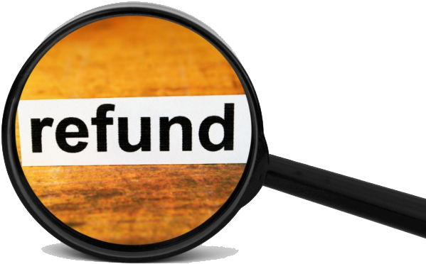 Refund Png Transparent Images - Refund Hd (625x381)