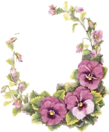Found These Really Old Vintage Cards With Flower Designs - Flower Cover For Wattpad (360x450)