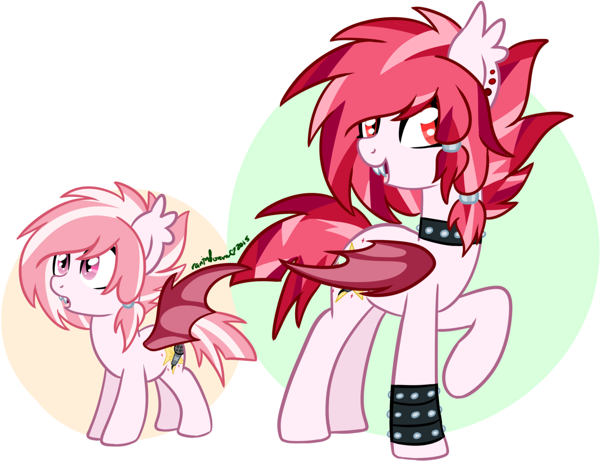 Rarityforever, Bat Pony, Bracelet, Choker, Contact - Cartoon (1280x1024)