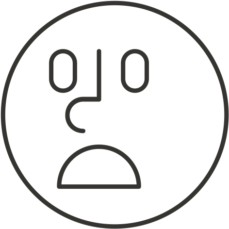 Shame, Amaze, Emoji, Face, Bad Icon - Skeptical Icons (512x512)