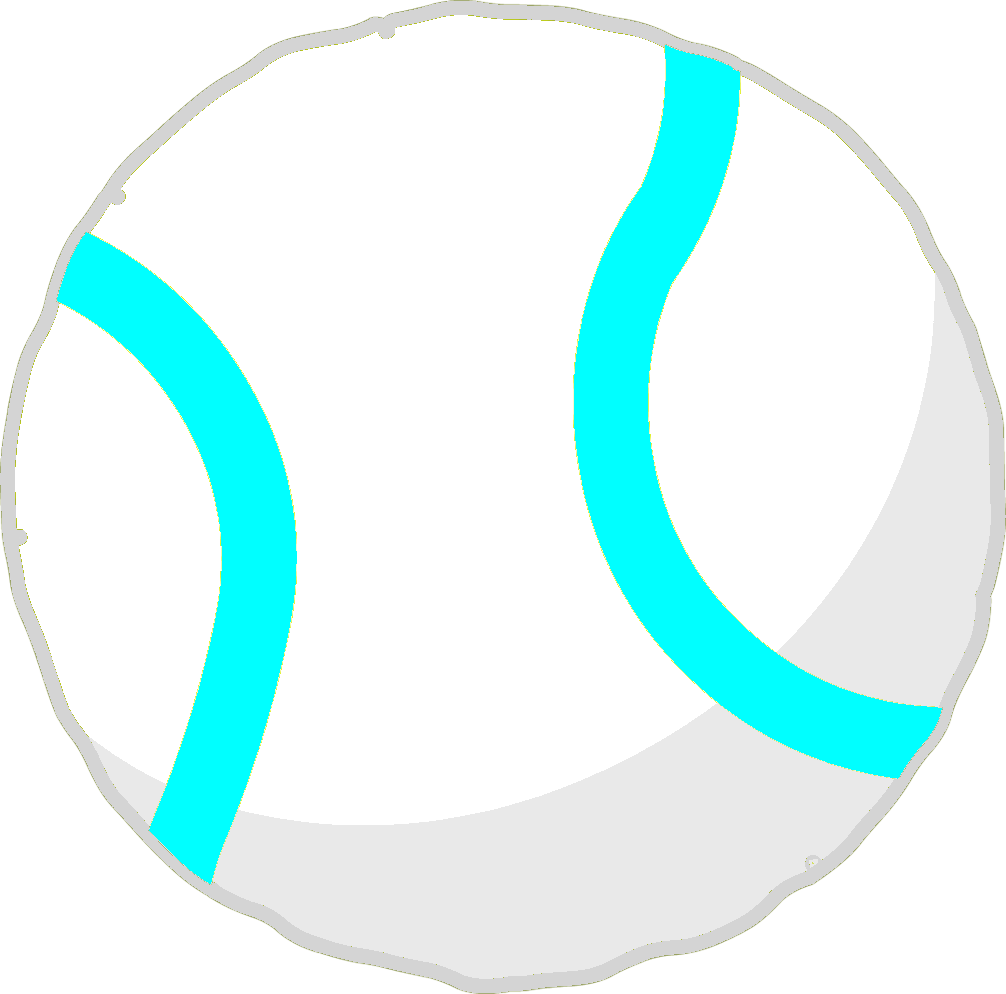 Tennis Ball Clipart Bfb - Bfdi Snow Bodies (1006x994)