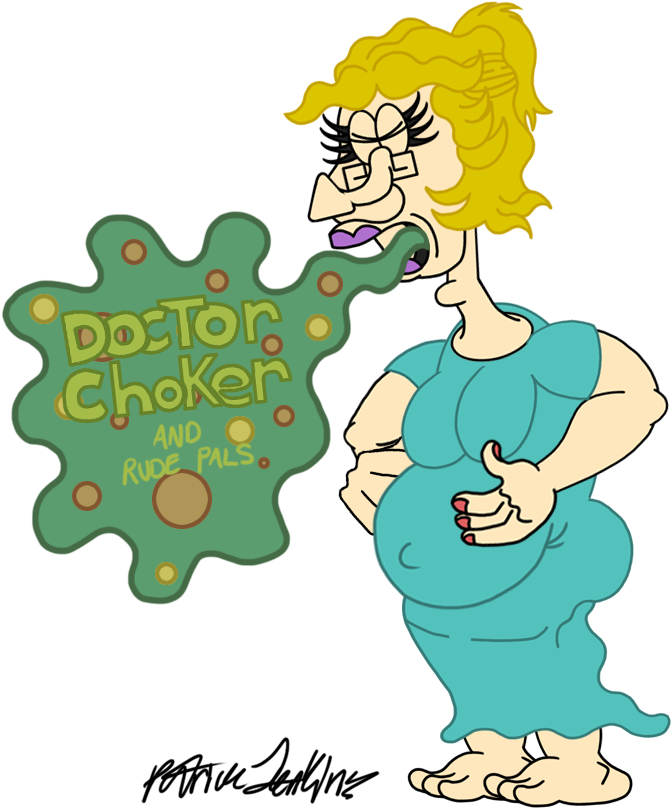 Mother Vomit Choker Logo By Thegarfieldtouch - Cartoon (700x850)