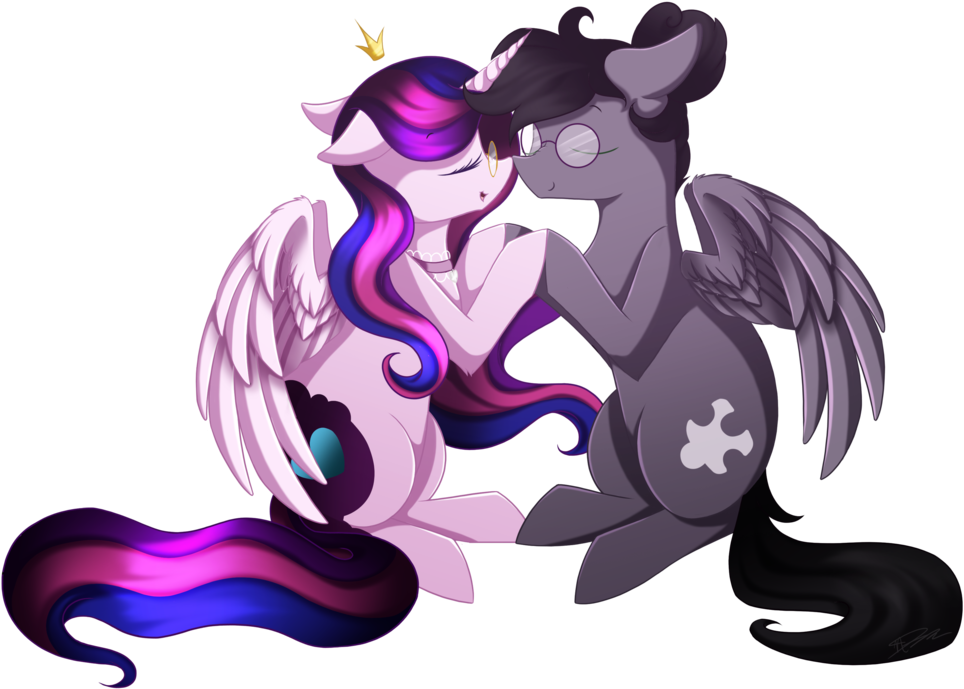 Mindlesssketching, Choker, Female, Glasses, Mare, Oc, - Cartoon (1024x709)