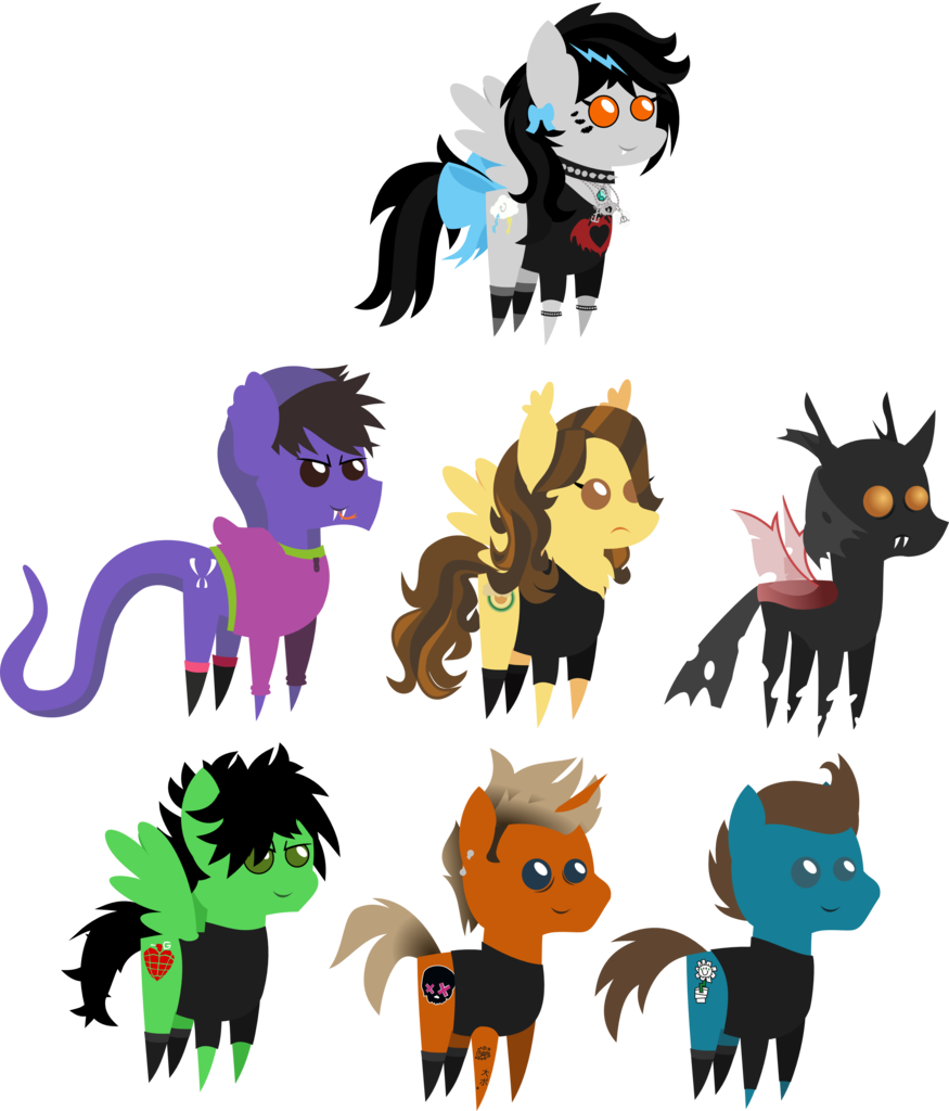 Lightningbolt, Bags Under Eyes, Bow, Brent Wilson, - Cartoon (875x1024)