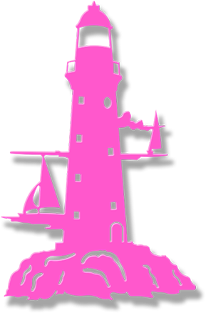Lighthouse Outline - Lighthouse (555x600)