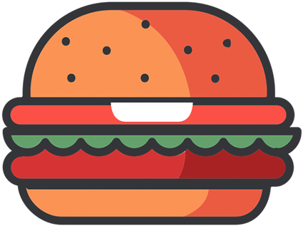 But Why To Look Around Food Delivery App Like Zomato - Hamburger Png (450x369)