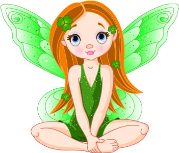 Clover Fairy - Cartoon Fairies (350x350)