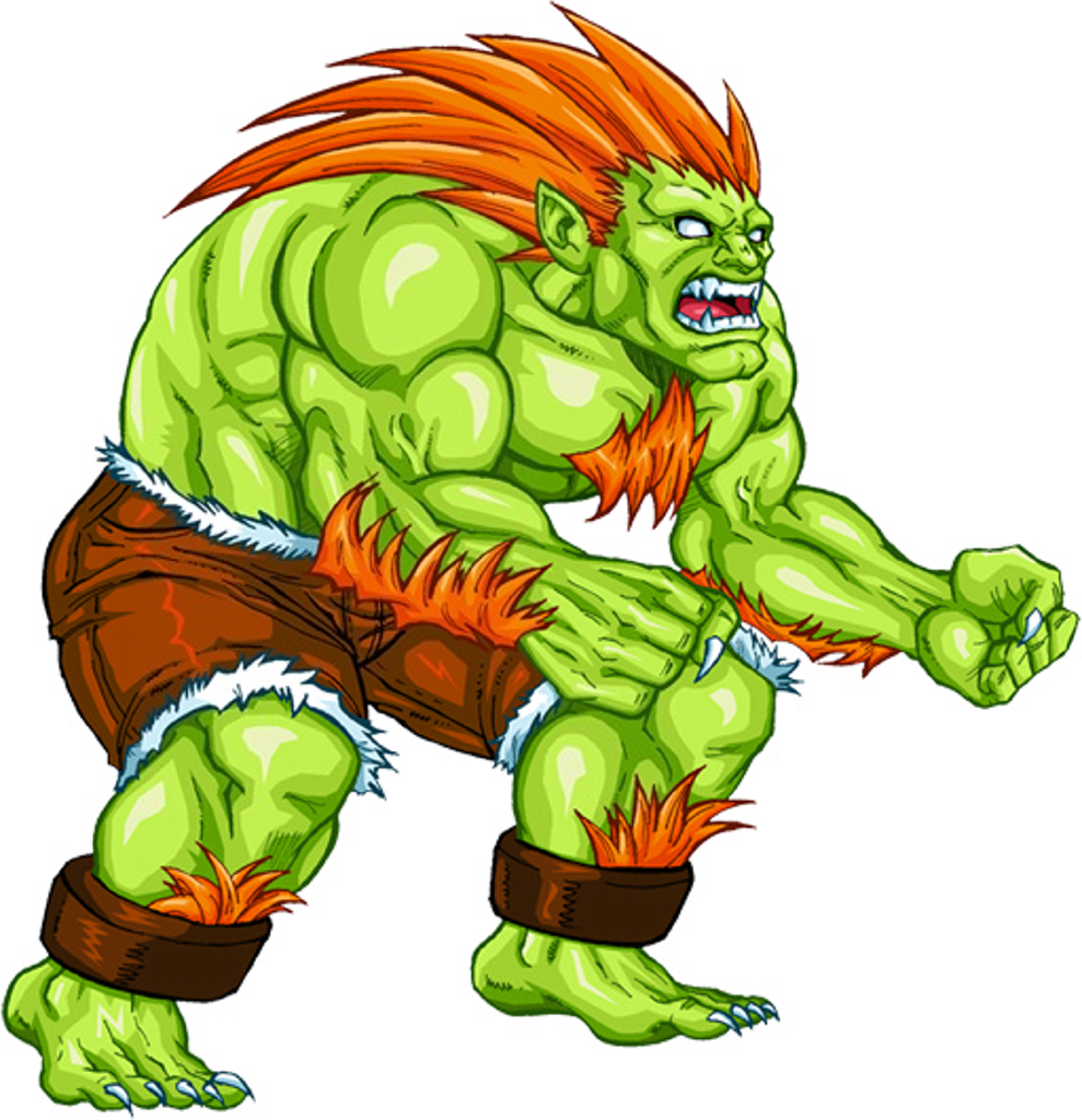 Blanka - Blanca From Street Fighter (989x1024)