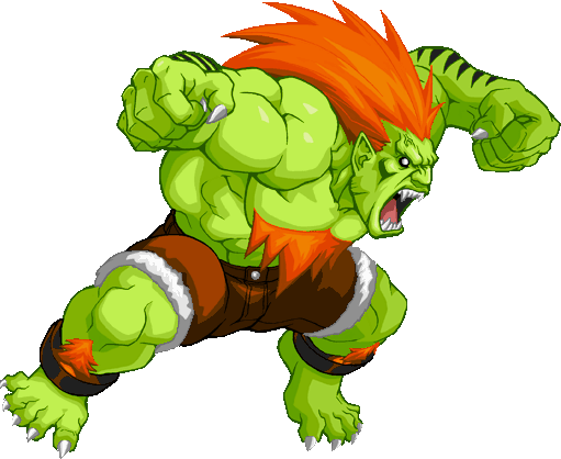 Blanka Street Fighter 4 - Blanka Street Fighter (511x418)