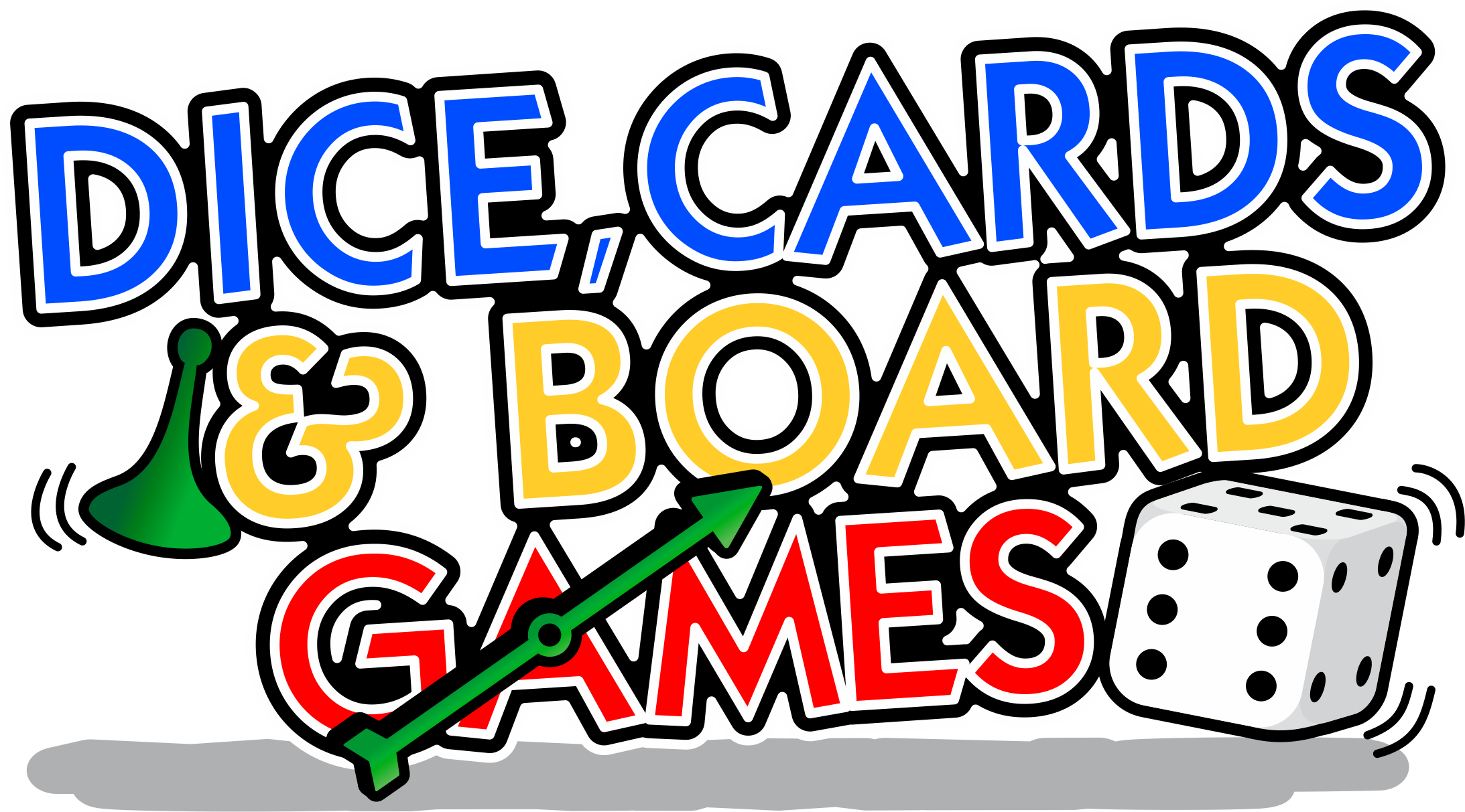 Dice, Cards & Board Games - Board And Card Games Clip Art (2186x1213)