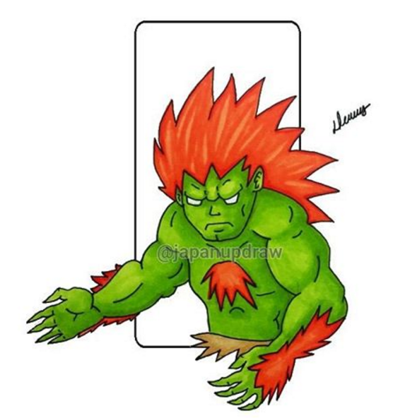 Street Fighter See More In Instagram @japanupdraw Or - Cartoon (656x656)