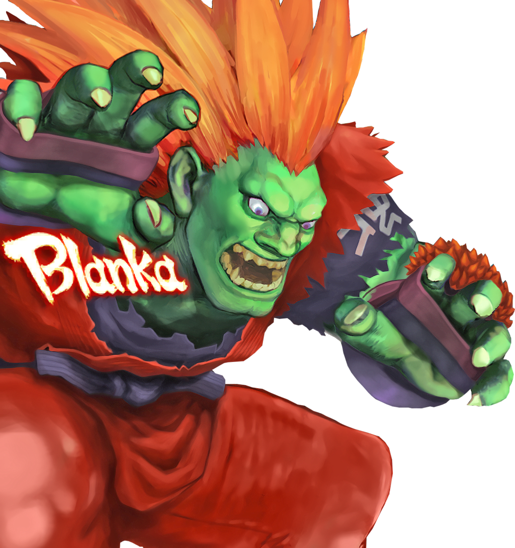 Street Fighter Iv Arena Blanka Alternate Costume 1 - Street Fighter 4 Arena Alternate (1024x1090)