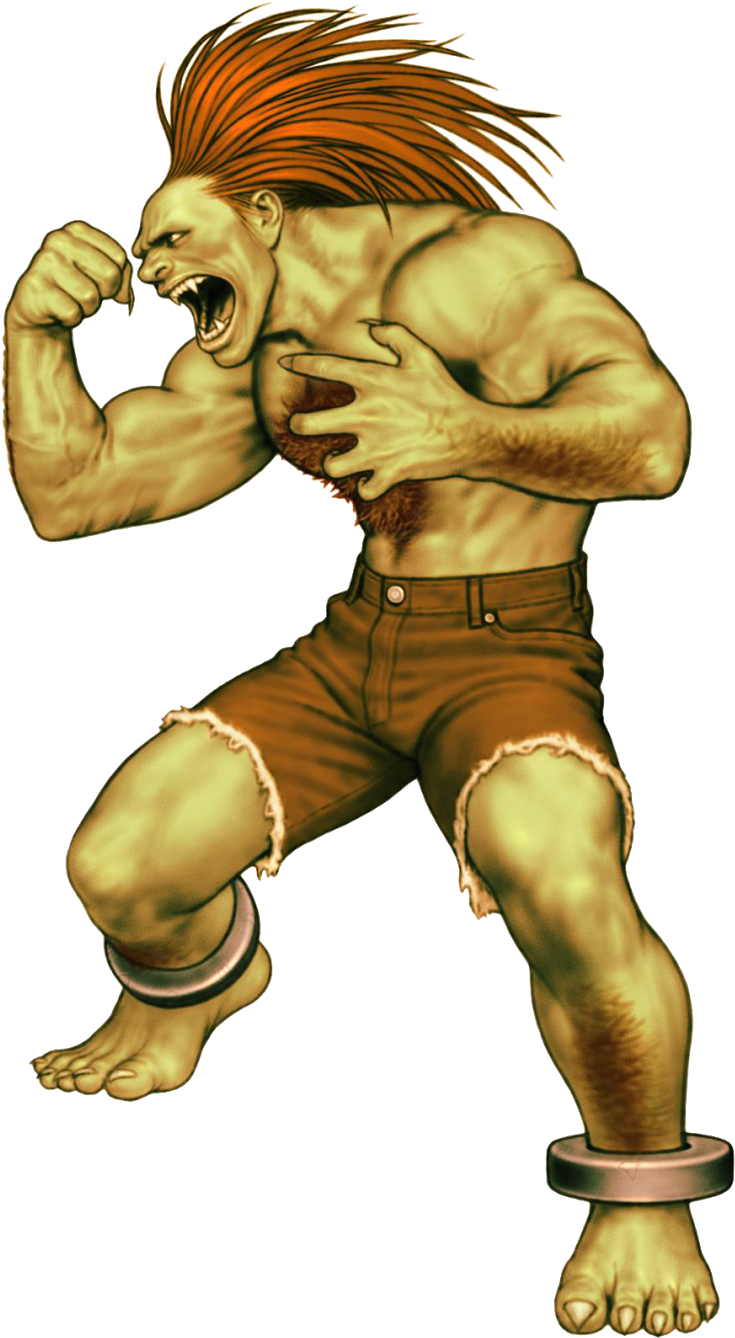 Blanka - Street Fighter - Blanka Street Fighter (758x1600)